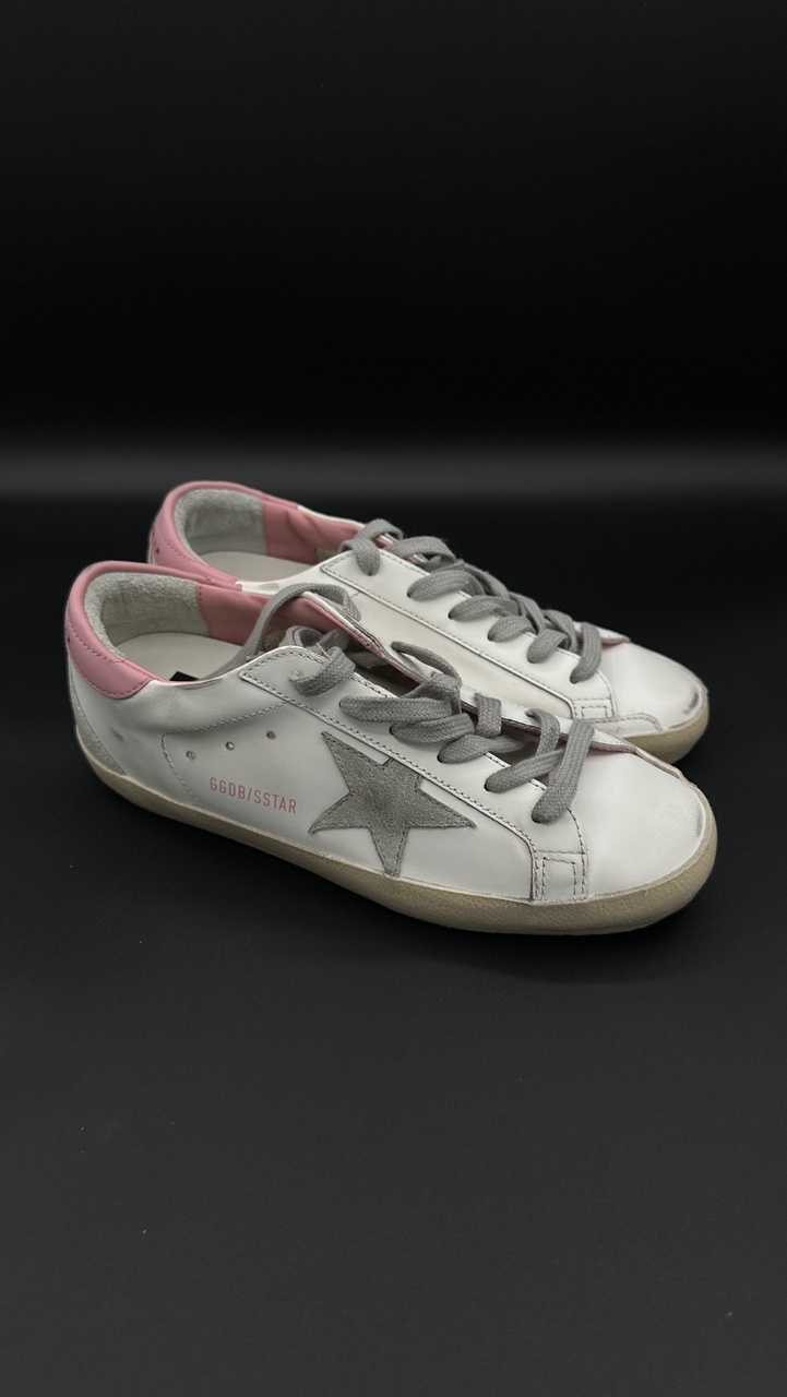 Golden Goose Superstar Pink Tab
